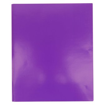 30 Pcs – Pallex Paper Folder with Prongs 2 Pockets, Purple – Like New – Retail Ready