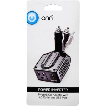 81 Pcs – Onn ONA17HO016 160w Power Inverter With 2.1a USB – Used, Open Box Like New – Retail Ready