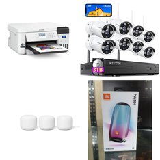 Pallet - 67 Pcs - Projector, Speakers, Monitors, Security & Surveillance - Customer Returns - Roconia, DR.J Professional, KOORUI, PrettyCare