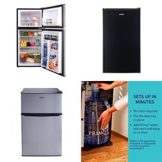 Pallet - 7 Pcs - Bar Refrigerators & Water Coolers, Refrigerators - Customer Returns - Galanz, Frigidaire, Primo, Great Value