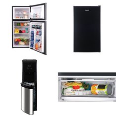 Pallet - 6 Pcs - Refrigerators, Bar Refrigerators & Water Coolers - Customer Returns - Frigidaire, Galanz, Primo, Igloo