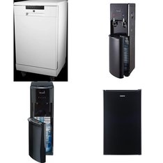 Pallet - 10 Pcs - Bar Refrigerators & Water Coolers, Refrigerators, Dishwashers - Customer Returns - Primo Water, Galanz, Igloo, Primo
