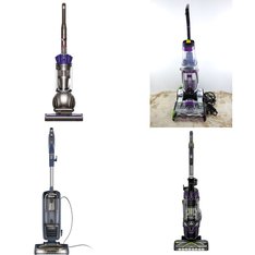 Pallet – 8 Pcs – Vacuums – Damaged / Missing Parts / Tested NOT WORKING – Bissell, Shark, Dyson, Bissell Homecare