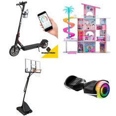 Pallet - 15 Pcs - Powered, Outdoor Play, Dolls, Unsorted - Customer Returns - Razor, Razor Power Core, Hover-1, NBA