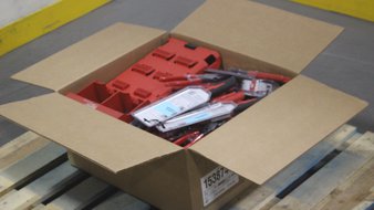3 Parcel Boxes – 176 Pcs – Tool Accessories, Hand Tools – Conditionally Assessed Milwaukee Tools Returns (Conditions in Manifest)