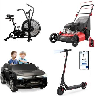 Pallet – 8 Pcs – Mowers, Exercise & Fitness, Patio, Grills & Outdoor Cooking – Customer Returns – PowerSmart, Tru Grit Fitness, NICESOUL, Zimtown