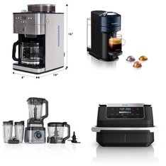 Pallet - 36 Pcs - Food Processors, Blenders, Mixers & Ice Cream Makers, Drip Brewers / Perculators, Toasters & Ovens - Open Box Customer Returns - Ninja, Hamilton Beach, Mainstays, Toastmaster