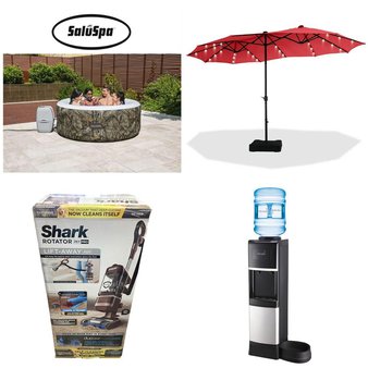 Pallet – 8 Pcs – Patio & Outdoor Lighting / Decor, Vacuums, Kitchen & Dining, Hot Tubs & Saunas – Customer Returns – Mainstays, MF Studio, Shark, tefal