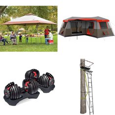 Pallet - 18 Pcs - Camping & Hiking, Fishing & Wildlife, Exercise & Fitness, Hunting - Overstock - Lew's, Ozark Trail, Coleman