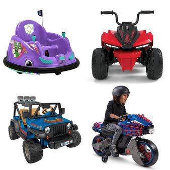 Pallet – 6 Pcs – Vehicles, Unsorted – Customer Returns – Flybar, Huffy, Adventure Force, Mattel