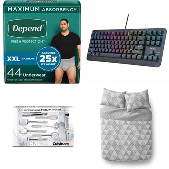 3 Pallets – 295 Pcs – New Arts & Crafts, Blankets, Throws & Quilts, Keyboards & Mice, Decor – New and New Damaged Box – Walmart