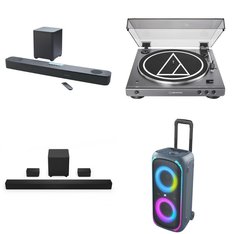 Pallet – 20 Pcs – Speakers, Portable Speakers, Accessories, CD Players, Turntables – Customer Returns – onn., VIZIO, GE, Onn