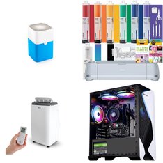 Pallet - 17 Pcs - Vacuums, Air Conditioners, Arts & Crafts - Damaged / Missing Parts / Tested NOT WORKING - Hoover, Shark, Dyson, BLACK+DECKER