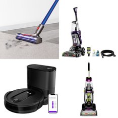 Pallet – 13 Pcs – Vacuums – Damaged / Missing Parts / Tested NOT WORKING – Hoover, Dyson, Bissell, SharkNinja