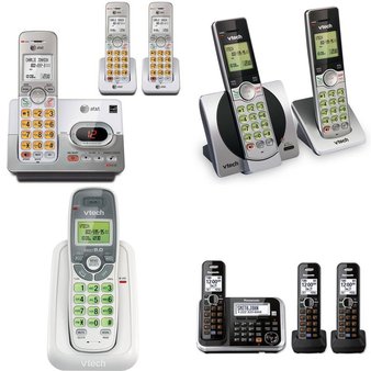 CLEARANCE! 84 Pcs – Home Phones – Tested Not Working – VTECH, AT&T, Panasonic, ATT