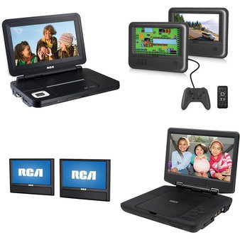 13 Pcs – RCA DVD & Blu-ray Players – Tested Not Working – Models: DRC62705E24G, DRC98090, DRC79982, DRC6309