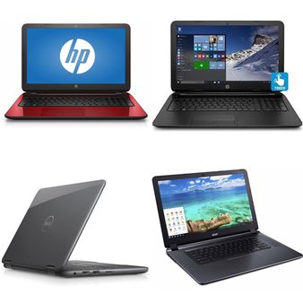 21 Pcs – Laptop Computers – Refurbished (GRADE C) – HP, DELL, ACER, RCA