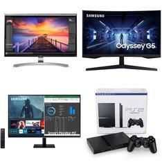 Pallet - 43 Pcs - Monitors, Speakers, Audio Headsets - Damaged / Missing Parts / Tested NOT WORKING - Samsung, LG, PDP, Microsoft