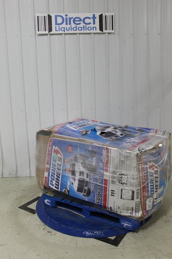Pallet – Power Wheels FJJ63 Ford F-150 Raptor Extreme, Silver – Vehicles – Tested NOT WORKING – Fisher-Price