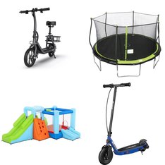 Pallet - 9 Pcs - Powered, Unsorted, Outdoor Sports, Trampolines - Customer Returns - Jetson, Bestway, Razor, Bounce Pro