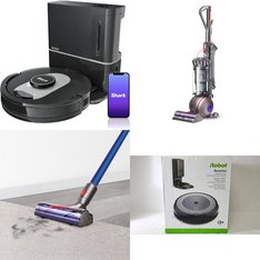 Pallet – 18 Pcs – Vacuums – Damaged / Missing Parts / Tested NOT WORKING – Dyson, Shark, Bissell, iRobot Roomba