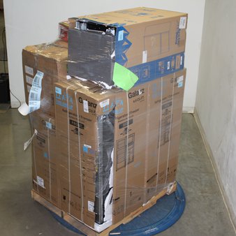 6 Pallets – 152 Pcs – Office, Refrigerators, Other, Kids – Overstock – Mainstays, onn., Galanz, HP