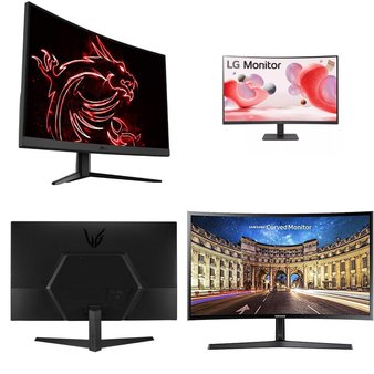 Pallet – 36 Pcs – Monitors – Customer Returns – Onn, LG, Samsung, ACER