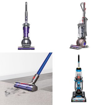 Pallet – 16 Pcs – Vacuums – Damaged / Missing Parts / Tested NOT WORKING – Bissell, Dyson