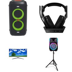 Pallet – 21 Pcs – Portable Speakers, Speakers, Other, Audio Headsets – Customer Returns – Onn, ION Audio, Klipsch, ASTRO Gaming