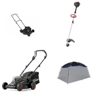 Pallet – 7 Pcs – Mowers, Trimmers & Edgers, Other – Customer Returns – Hyper Tough, Ozark Trail