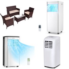 1 Pallets - 24 Pcs – Air Conditioners, Humidifiers / De-Humidifiers, Luggage, Bedroom - Untested Customer Returns - Walmart