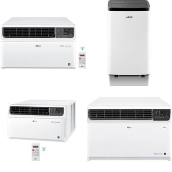 2 Pallets – 15 Pcs – Air Conditioners – Mixed Conditions – LG, Aeric, Honeywell, JHS