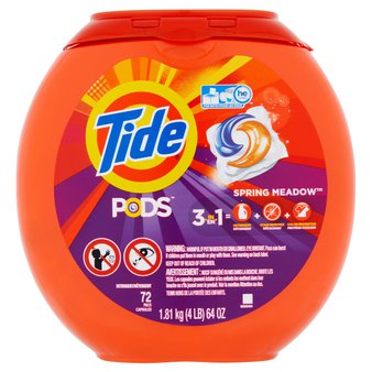 Pallet – Procter & Gamble 50978CT Tide PODS Laundry Detergent, Spring Meadow, 72 Count – Customer Returns – PROCTER & GAMBLE
