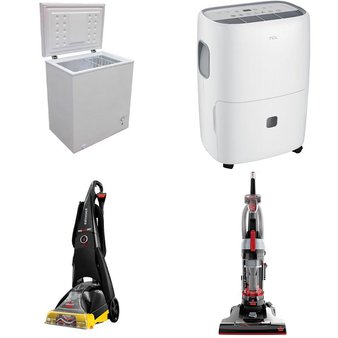 Pallet – 5 Pcs – Bar Refrigerators & Water Coolers, Floor Care – Customer Returns – Artic King, Bissell, TCL