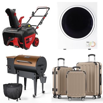 Pallet – 10 Pcs – Luggage, Grills & Outdoor Cooking, Heaters, Decor – Customer Returns – KingChii, Travelhouse, Sunbee, Zimtown