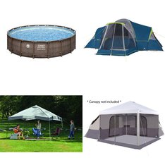 Pallet - 21 Pcs - Camping & Hiking, Pools & Water Fun - Customer Returns - Ozark Trail, Coleman