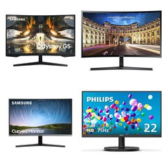 Pallet - 12 Pcs - Monitors - Customer Returns - Samsung, Philips