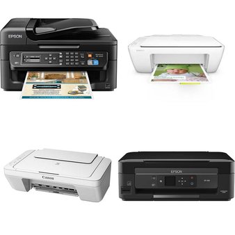 Pallet – 26 Pcs – Computer Printers – Customer Returns – EPSON, HP, Canon, Blackweb