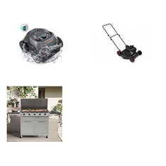 Pallet - 5 Pcs - Mowers, Grills & Outdoor Cooking, Vacuums - Customer Returns - Hyper Tough, Mm, AIPER