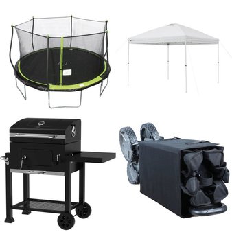 CLEARANCE! Pallet – 8 Pcs – Grills & Outdoor Cooking, Patio, Camping & Hiking, Trampolines – Overstock – Expert Grill