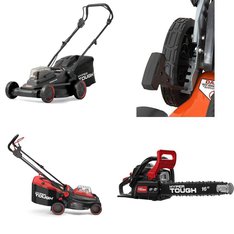 Pallet - 12 Pcs - Trimmers & Edgers, Mowers, Hedge Clippers & Chainsaws, Other - Customer Returns - Hyper Tough, Ozark Trail, YardMax