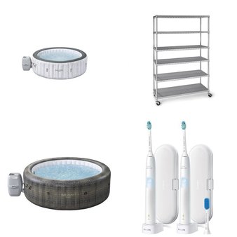 Pallet – 11 Pcs – Oral Care, Storage & Organization, Hot Tubs & Saunas, Hunting – Customer Returns – Mm, Philips, SaluSpa, Crosman