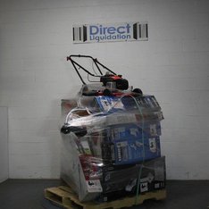 6 Pallets - 62 Pcs – Vacuums, Vehicles, Trimmers & Edgers, Mowers - Untested Customer Returns - Walmart