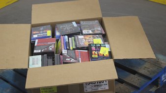 1 Parcel Box – 135 Pcs – DVD Discs, Blu-ray Discs – NEW/SEALED Products – Walmart