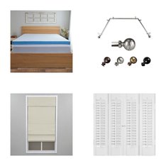 3 Pallets - 203 Pcs - Curtains & Window Coverings, Decor, Kitchen & Dining, Rugs & Mats - Like New or New Customer Returns - JC Penney