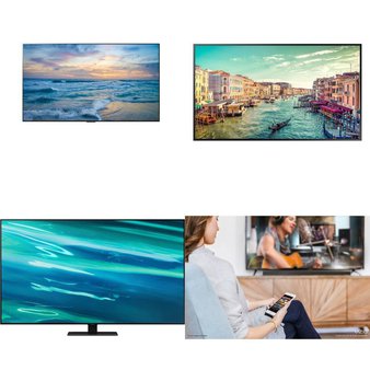 Flash Sale! 6 Pcs – LED/LCD TVs (48″ – 85″) – Refurbished (GRADE A, GRADE B) – Samsung, TCL, VIZIO, LG