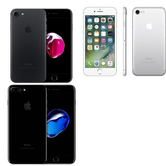 10 Pcs – Apple iPhone 7 – Refurbished (GRADE B – Unlocked) – Models: MN8G2LL/A, 3C210LL/A, 3C207LL/A