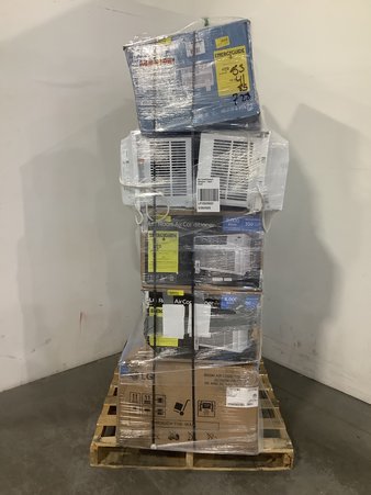 3 Pallets – 25 Pcs – Air Conditioners – Untested Customer Returns – Major Retailer