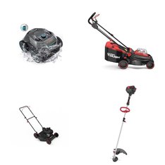 Pallet - 7 Pcs - Mowers, Trimmers & Edgers, Vacuums - Customer Returns - Hyper Tough, AIPER