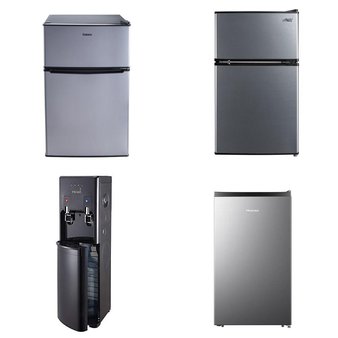Pallet – 10 Pcs – Bar Refrigerators & Water Coolers, Refrigerators – Customer Returns – Primo Water, Great Value, HISENSE, Lifetime